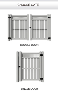 Lifetime Warranty Pvc Semi Privacy <strong>Fence</strong> Customize/<strong>fence</strong> <strong>Ideas</strong>/<strong>fence</strong> Designs - Product Image 5