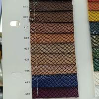 Cuir synthétique PU gaufré effet écaille de poisson 3D 1,2 mm pour sacs, sacs à main, ceintures et chaussures - Vente en gros