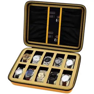 Переносные наручные часы с жестким корпусом Eva, коробка для путешествий