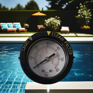 Manómetro de 50mm 0-60 Psi para filtros de <span class=keywords><strong>piscina</strong></span> Pentair y Hayward Montaje inferior - Product Image 6