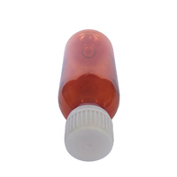 Bouteille en PET liquide orale 120ML pour sirop de jus d'eau avec bouchon à vis pompe pulvérisateur fabricant en gros