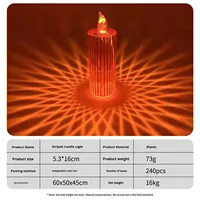 Flammenlose LED-Kerze für Valentinstag, Diwali, Ostern, Romantische Feiertagsatmosphäre, Solarbetrieben mit Fernbedienung, Kreatives Design