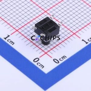GT-TC074B-H060-L1 Tactile Switch SMD-4P,4.5x4.5mm Switch Single Pole Single Throw Round Button 2.5N Vertical Mount - Product Image 2