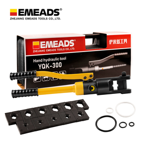 Emeads-Herramienta de crimpado de cable hidráulico <span class=keywords><strong>Goplus</strong></span>, herramienta de crimpado de terminal de batería con 1 ", manual de 12 toneladas, Gomeads, - Product Image 4