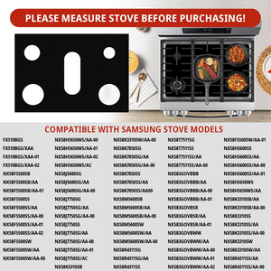 Couvertures de brûleur de poêle antiadhésives et lavables-couvertures de poêle réutilisables dessus de cuisinière à gaz pour samsung Gas Rage - Product Image 4