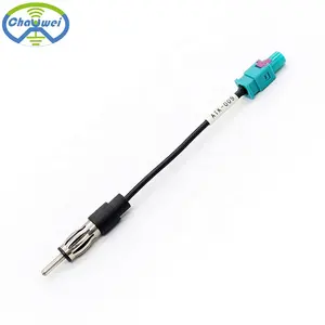Hot Selling Fakra Z To Din ISO Adaptor Car Radio Cable 16センチメートルFor DAB FM Radio