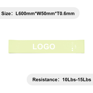 Resistance Bands Set Light To X-Heavy With Carry Bag For Glutes And Legs Workout Adults Fitness Equipment Durable Latex Bands - Product Image 5