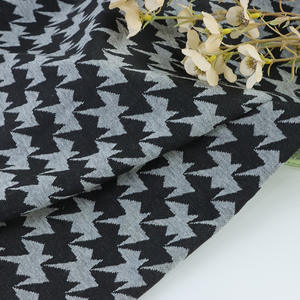 Tela elástica personalizada para camisetas, tela lisa de poliéster teñido, poliéster, spandex, pata de gallo - Product Image 5