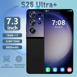 Африканский Рынок оптовая цена S25 ultra + смартфон полноэкранный длительный срок службы батареи Gsm 5g сотовый телефон S25 ultra Plus - Product Image 3