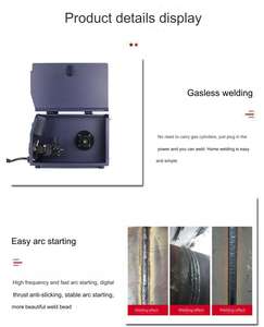 Soudeuse à arc multi-<span class=keywords><strong>MMA</strong></span> de haute qualité, inverseur, MIG TIG MAG CUT, découpeuse plasma, sans gaz, soudeuse à flux, état neuf pour ligne de fabrication de tubes - Product Image 3