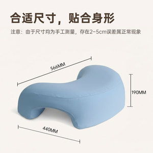 <b>U</b> <b>Shape</b> Memory Foam <b>Pillow</b> Ergonomic Support For Office Nap Student Desk Sleep Blue Cyan Pink Gray - Product Image 4