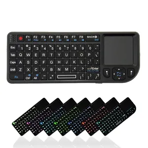सस्ते 2.4GHz वायरलेस मिनी यूएसबी एक हाथ ले जाने के लिए आसान काले स्विच गेमिंग कीबोर्ड और माउस कॉम्बो