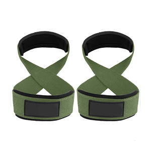 Sangles de musculation en coton rembourrées pour le soutien des poignets, boucles de maintien robustes pour soulevé de terre et haltérophilie, paire - Product Image 6