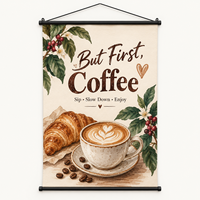 Décoration murale Xinhangchen Black Friday : Tableau botanique vintage sur toile pour salon