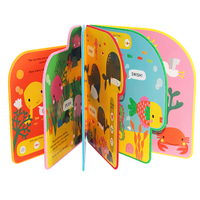 Libro de Tapa Dura con Diseño Personalizado para Niños, Libro de Aprendizaje del Inglés con Textos Táctiles y Sensoriales para Niños