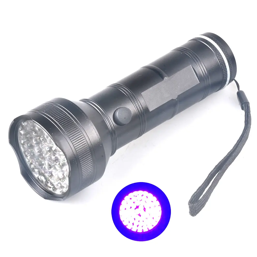 Amazon Best Selling 395nm 51 LED UV Black Light Flashlight Torch For Dog Urine, Pet Stains and Bed Bug Detector