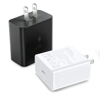Chargeur mural rapide USB-C HNT 60W PPS GaN avec adaptateur d'alimentation PD pour Samsung Galaxy S24 Ultra S23 Plus iPad Pro et iPhone