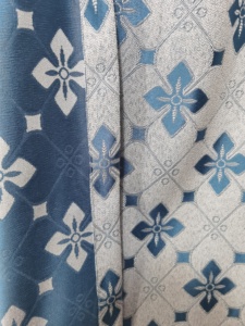 Nhà Máy Bán buôn của ba chiều quá trình cứu trợ bông và vải lanh Jacquard rèm vải, rèm cửa nhà - Product Image 6