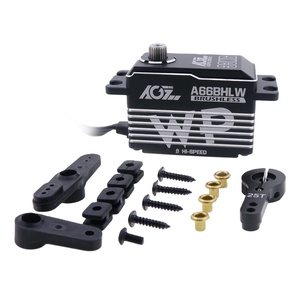 AGFRC 8.4V 33KG Moteur Brushless à Couple Élevé 0.068s avec Engrenages en Acier, Étanche IP67, Numérique et Programmable, à Profil Bas pour Voitures RC, Robots et Bateaux - Product Image 3