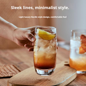 Vaso <span class=keywords><strong>de</strong></span> Whisky Estilo Antiguo, Cristal con Patrón <span class=keywords><strong>de</strong></span> Diamante, Base Pesada, para Bar o Hogar, con Logotipo Personalizado - Product Image 4