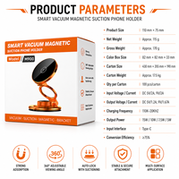 Chargeur de voiture sans fil magnétique 15W, support de téléphone à ventouse, ultra fin, en alliage d'aluminium, charge rapide, montage sur tableau de bord