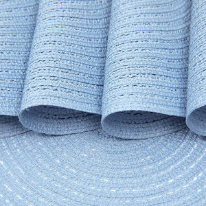 Napperons ronds en coton et lin style bohème, 60x60cm, imprimés, imperméables, réutilisables, pour mariage et restaurant, motif écossais - Product Image 3