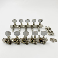 Original Factory Wholesale 5R5L Long Tail Hole Guitar Tuning Pegs for 10 String Banjo Folk Classical Guitar Accessories