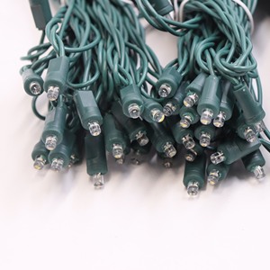 Góc Rộng Giáng Sinh Ánh Sáng Màu Đỏ Ngoài Trời LED Chuỗi Đèn 5M 50ct 5Mm Mini Sợi Ánh Sáng - Product Image 4