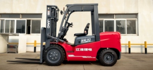 Chariot élévateur à fourche 3t autonome contrepoidsé avec <span class=keywords><strong>batterie</strong></span> lithium 80V, déplacement latéral et rotation, Anhui Heli Co, nouveau chariot à fourche rétractable - Product Image 3