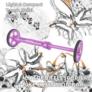 Barre télescopique d'extension durable en alliage d'aluminium 6061 15x4x4 pour porte-bagages arrière de vélo - Product Image 2