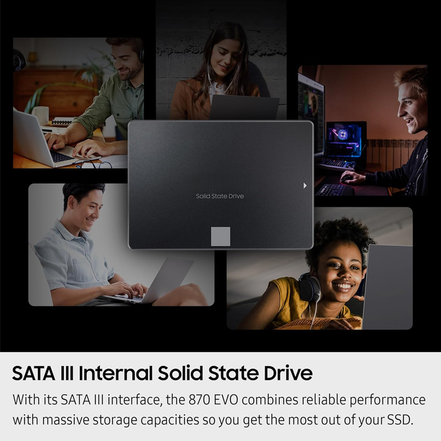 For 870 EVO 8TB Internal SATA 6Gb/s 2.5 Inch New Desktop SSD