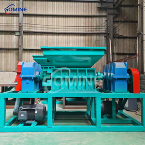 Lốp tái chế máy nghiền Máy tái chế lốp cao su khối cao su Tấm di động lốp Shredder - Product Image 2