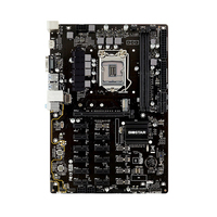 BIOSTAR Motherboard TB360-BTC PRO bekas, mendukung 12 kartu grafis Intel B360 Motherboard