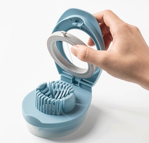Multifunction 3-in-1 <b>Egg</b> Slicer for Hard Boiled <b>Eggs</b> Cutter With Stainless Steel Wire Dishwasher Safe - Product Image 6