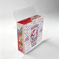 Boîte de rangement japonaise pour boosters PET 5 mm, compatible avec 1 booster JP standard ou 2 boosters JP de haute qualité, lot de 30 boîtes de rangement pour boosters japonais.