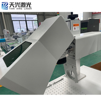 Machine de marquage de couverture de ceinture de protection de l'environnement MOPA M7 M6 M8 100w JPT Machine de marquage de fibre de couleur