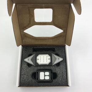 Feu arrière de vélo télécommandé intelligent 4 bleu 5 rouge 30 jaune <span class=keywords><strong>SMDs</strong></span> 6 options de clignotants chargement USB feu arrière de vélo - Product Image 4