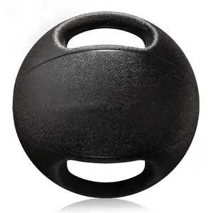 Dual Grip Medicine Balls 6lb 8lb 10lb 12lb Grip Weighted Ball For Exercise Fitness Gym Double Handle Medicine Ball