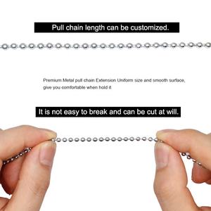 Interrupteur à chaîne de ventilateur de plafond ZING EAR on OFF 3 vitesses, commande par chaîne, laiton, 4 fils, 3A 6A 125V 250V - Product Image 5