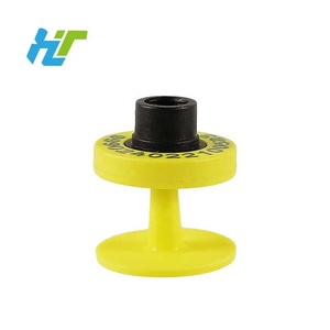 Nueva Etiqueta de oreja de animal RFID resistente al agua 134,2 kHz para identificación y seguimiento de cerdos, novedad de 2017 - Product Image 1