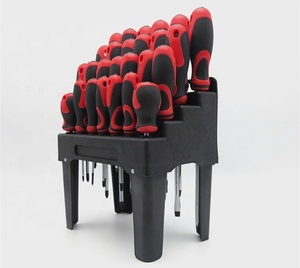 Jeu de tournevis multifonctionnel de 26 pièces avec support de rangement mural excellents outils de travail pour atelier réparation à domicile - Product Image 3