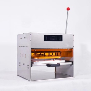 일회용 테이크 아웃 식품 포장 용기 열 씰 저렴한 수동 알루미늄 호일 뚜껑 씰링 기계 - Product Image 3