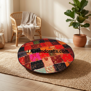 Exquisito Vintage Sari Patchwork Tapiz - Product Image 1