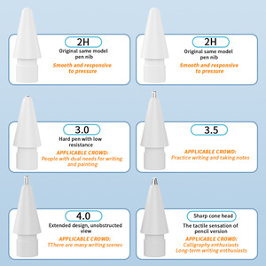 Punte di Ricambio per Apple Pencil di 1a e 2a Generazione e <span class=keywords><strong>USB</strong></span>-C, Disponibili in Diverse Misure e Stili, Punte Durevoli ad Alta Precisione - Product Image 6