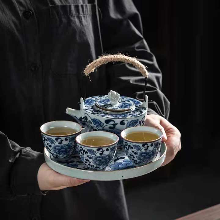 Teiera Hanseküche 1,3 L In Ceramica Con Filtro Inox 304, Design Moderno E Thermos