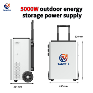 Générateur solaire portable 5000W, batterie au lithium, station d'alimentation pour le camping, batterie de stockage d'énergie, système d'énergie solaire 5kw - Product Image 4