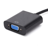Cable Adaptador Convertidor DVI a VGA Full HD 1080P DVI-D 24+1 25 Pines Macho a 15 Pines Hembra para PC, Monitor HDTV, Pantalla