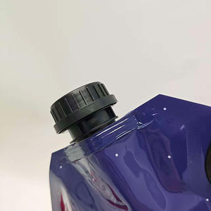 Custom PE <b>Plastic</b> <b>Packaging</b> Bottom Transparent Bag Leak Proof Portable Stand up Spout Valve Gravure Printing Beer Beverage - Product Image 2