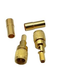 M5 10-32unf מיקרו-נקודה מחבר זכר עבור rg174 צבע מצופה זהב - Product Image 4