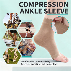 Soporte de Compresión <span class=keywords><strong>para</strong></span> Tobillo, Directo de Fábrica, <span class=keywords><strong>para</strong></span> Artritis, Tendinitis y Esguinces de Tobillo - Product Image 6